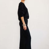 Jamie Haller - The Sweatshirt Skirt in Black