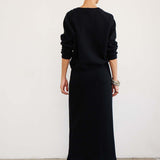 Jamie Haller - The Sweatshirt Skirt in Black