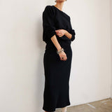 Jamie Haller - The Sweatshirt Skirt in Black