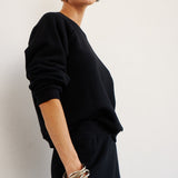 Jamie Haller - The Daily Sweatshirt in Black