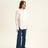 Jamie Haller - The Tuck Shirt in White