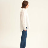 Jamie Haller - The Tuck Shirt in White