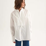 Jamie Haller - The Tuck Shirt in White
