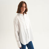 Jamie Haller - The Tuck Shirt in White