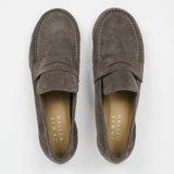 Jamie Haller - The Unlined Penny Loafer in Smoke