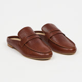 Jamie Haller - The Penny Loafer Mule in Cuoio