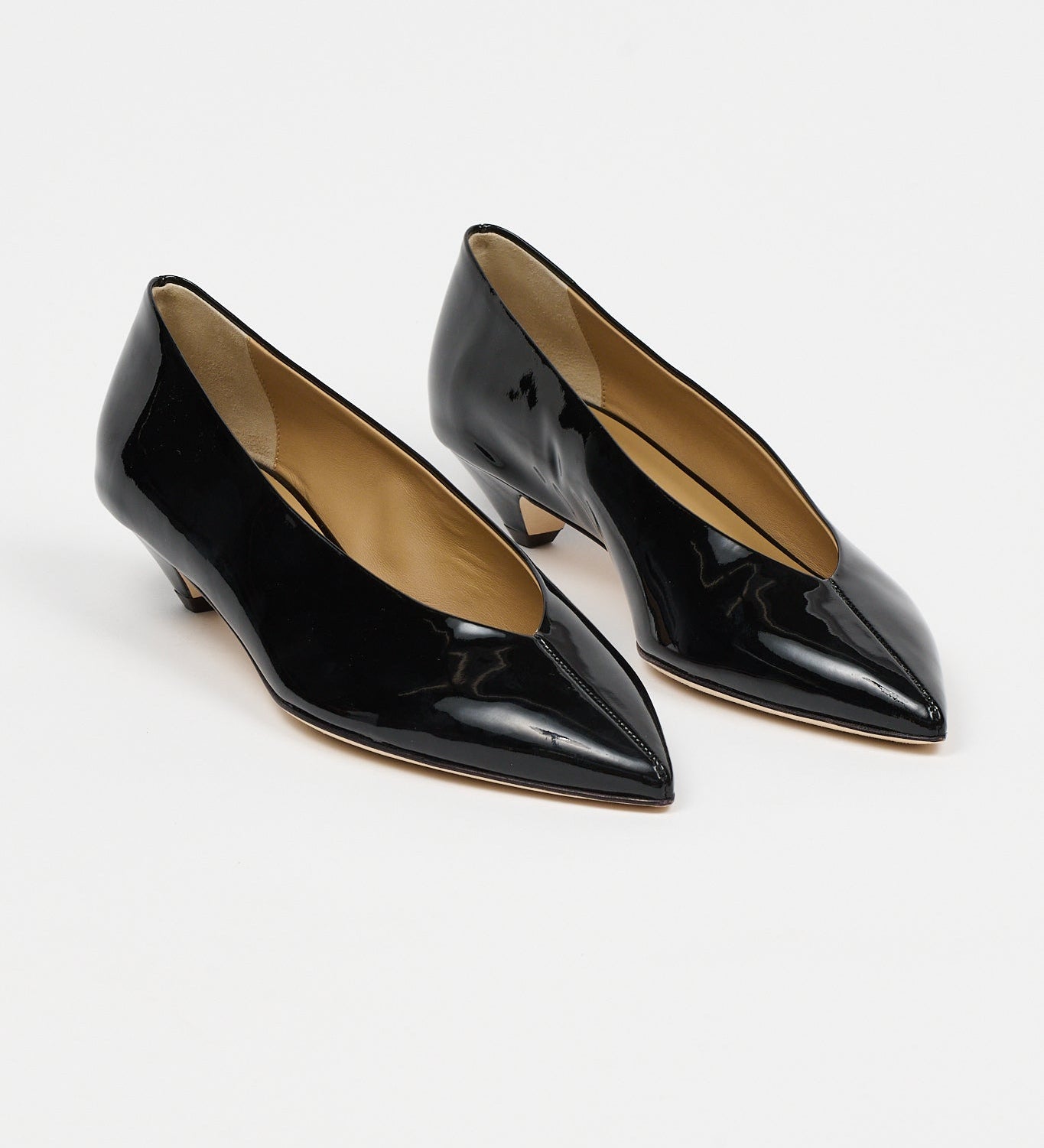 Jamie Haller - The Trap Pump in Black Patent