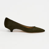 Jamie Haller - The Kitty Point Heel in Ponyhair Moss