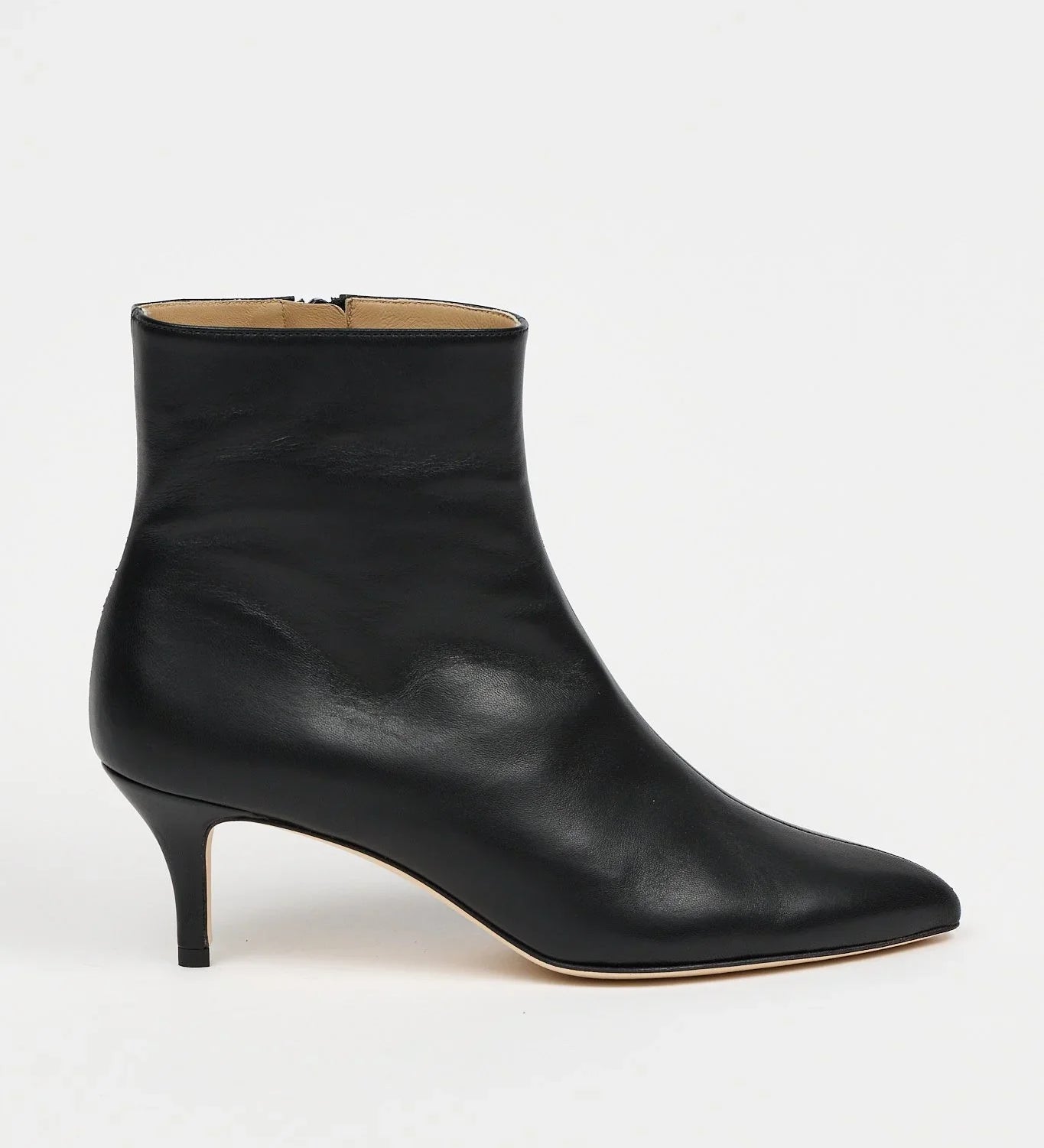 Jamie Haller - The Seamed Stiletto Boot in Black