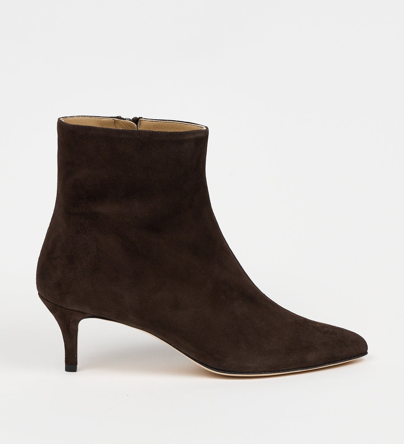 Jamie Haller - The Seamed Stiletto Boot in Deep Espresso