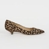 Jamie Haller - The Kitty Point Heel in Ponyhair Leopard