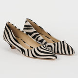 Jamie Haller - The Kitty Point in Ponyhair Zebra