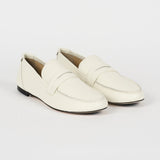 Jamie Haller - The Penny Loafer in White