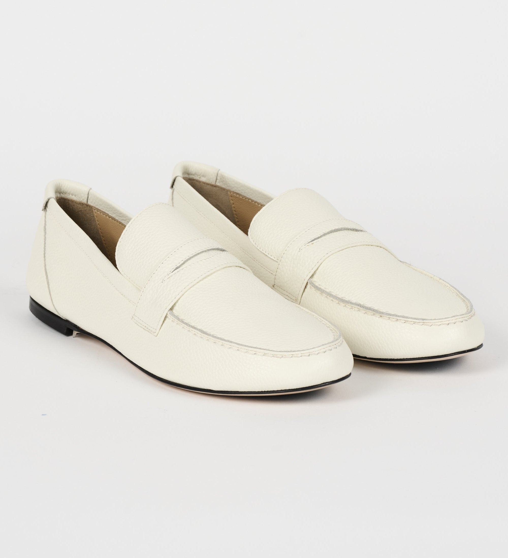 Jamie Haller - The Penny Loafer in White