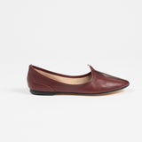 Jamie Haller - The Jutti Slipper in Oxblood
