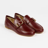 Jamie Haller - The Buckle Loafer in Oxblood