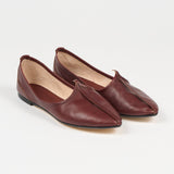 Jamie Haller - The Jutti Slipper in Oxblood