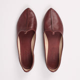 Jamie Haller - The Jutti Slipper in Oxblood