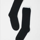 Jamie Haller - Solid Crew Socks in Black