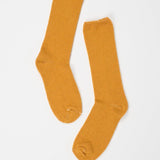 Jamie Haller - Solid Crew Socks in Squash