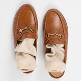 Jamie Haller - Solid Crew Socks in Cream