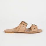 Jamie Haller - The Double Buckle Slide in Bare