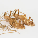 Jamie Haller - The Sparta Heel in Metallic Bronze