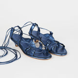 Jamie Haller - The Sparta Heel in Metallic Blue