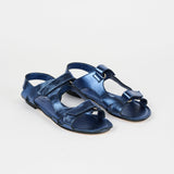Jamie Haller - The Walking Sandal in Metallic Blue