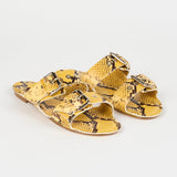 Jamie Haller - The Double Buckle Slide in Yellow