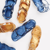 Jamie Haller - The Walking Sandal in Metallic Bronze