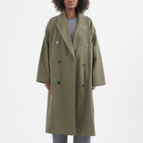 Jamie Haller - The Baggy Trench Coat in Olive