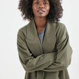 Jamie Haller - The Baggy Trench Coat in Olive