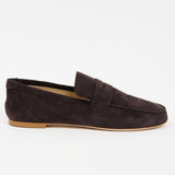 Jamie Haller - The Penny Loafer in Deep Espresso Suede