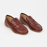 Jamie Haller - The Penny Loafer in Bright Burgundy