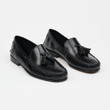 Jamie Haller - The Tasselo Moc Loafer in Black