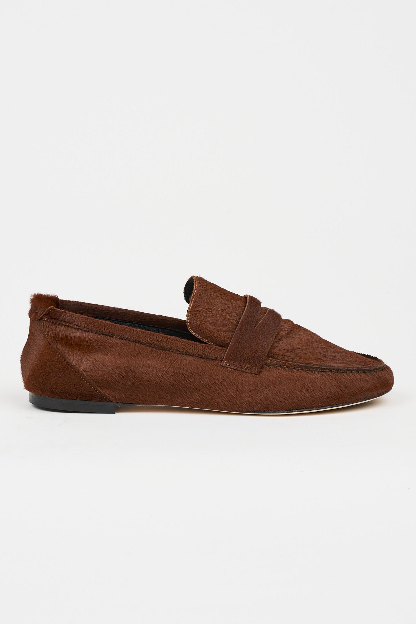 Jamie Haller - The Penny Loafer in Ponyhair Rosewood