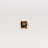 Jamie Haller - The Luques Square Signet Ring in Tigers Eye