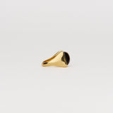 Jamie Haller - The Luques Square Signet Ring in Tigers Eye