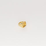 Jamie Haller - The Luques Square Signet Ring in Yellow Citrine