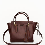 Jamie Haller - The Fringe Tassel Tie in Oxblood