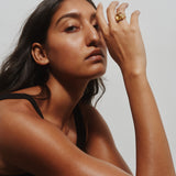 Jamie Haller - The Luques Square Signet Ring in Yellow Citrine