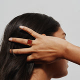 Jamie Haller - The Nina Flat Signet Ring in Red Jasper