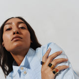 Jamie Haller - The Francis Oval Signet Ring in Carnelian