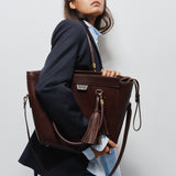 Jamie Haller - The Ring Tote in Oxblood