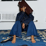 Jamie Haller - The Document Clutch in Oxblood