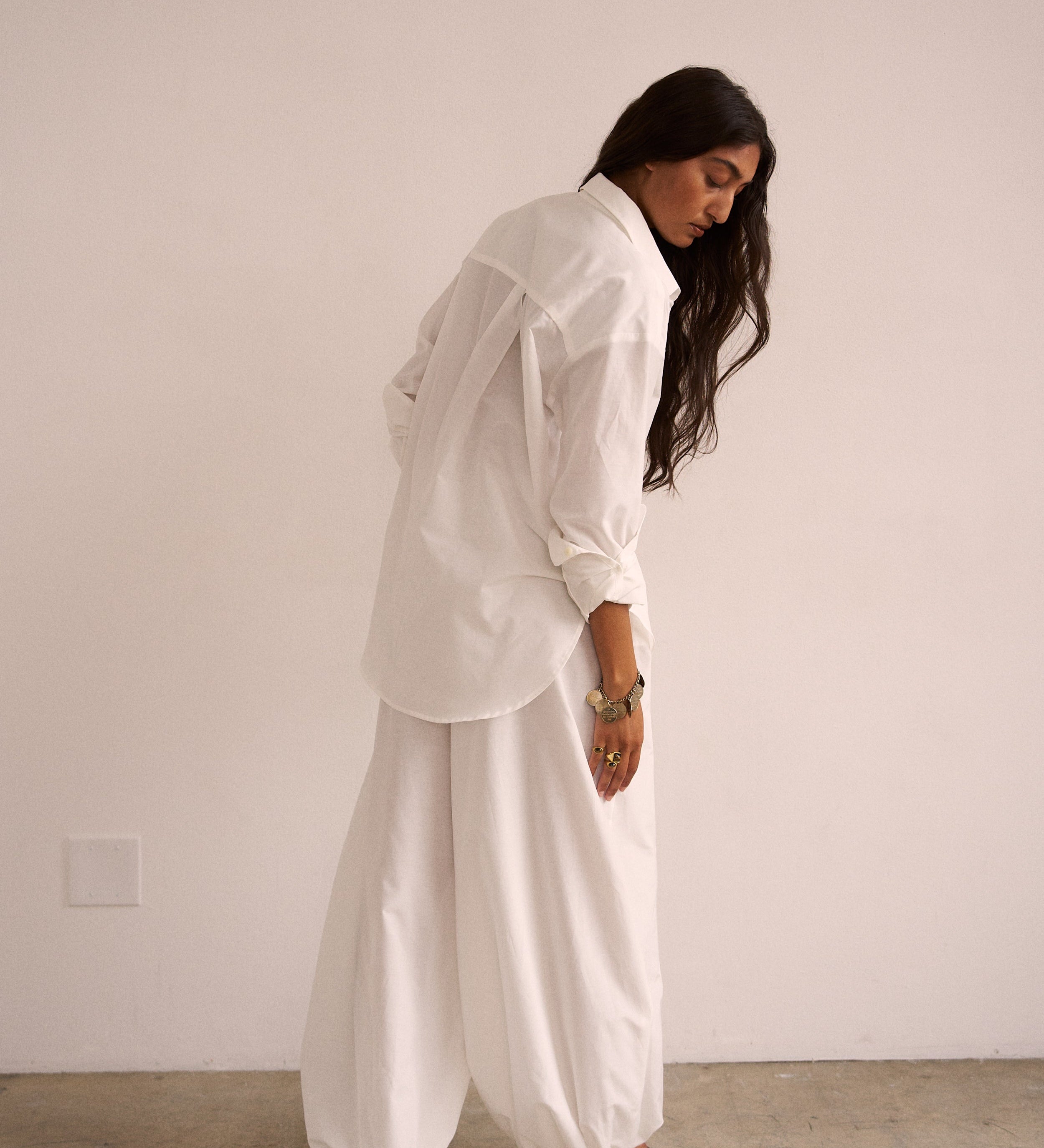 Jamie Haller - The Balloon Pant in White
