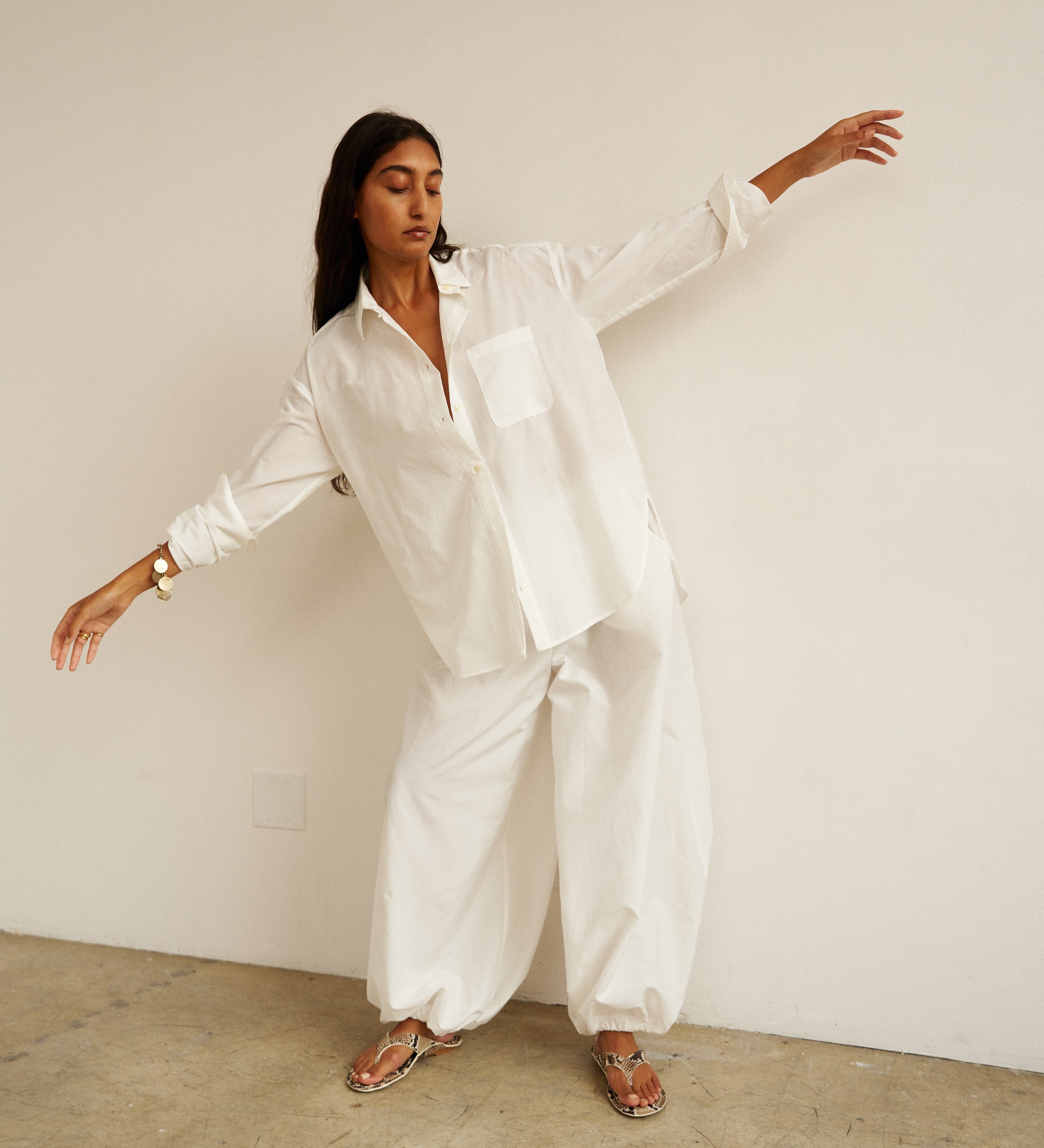 Jamie Haller - The Essential Shirt in White