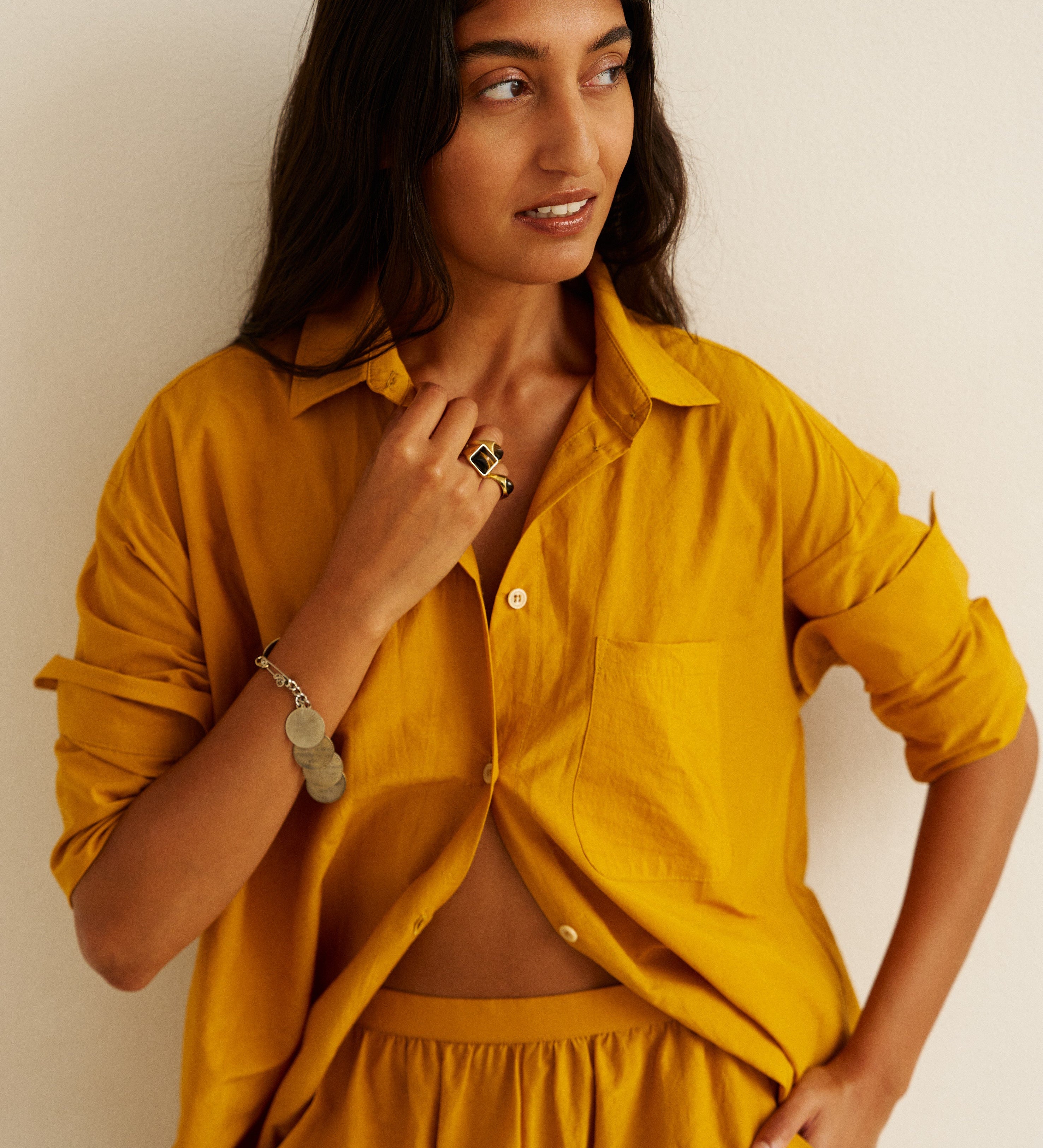 Jamie Haller - The Essential Shirt in Turmeric