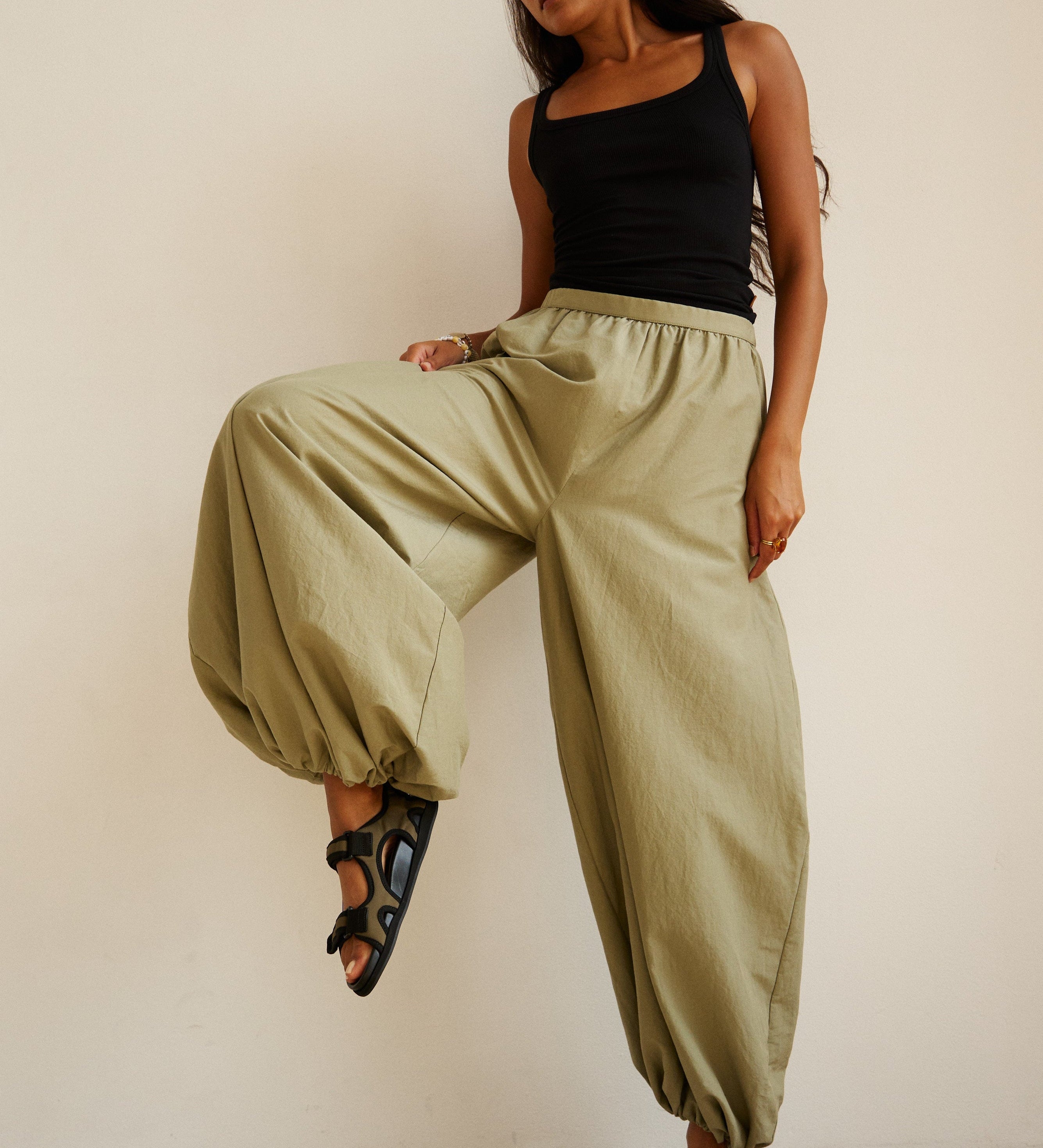 Jamie Haller - The Balloon Pant in Eucalyptus